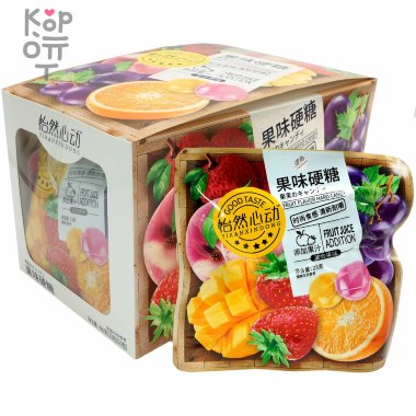 Карамель Yiranindong Fruit Flavor с добавлением фруктового сока и вкусом райских фруктов — Корейские товары для всей семьи(КорОпт)