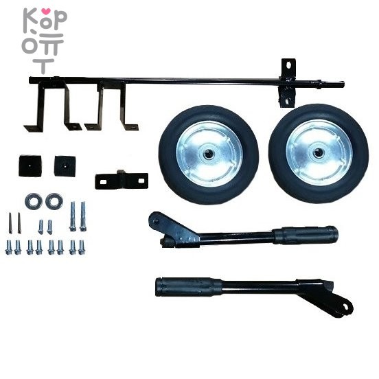 Комплект колёс и ручек для бензогенераторов Huter DY8000 GF, купить с доставкой на дом фото 1 — Корейские товары для всей семьи(КорОпт)