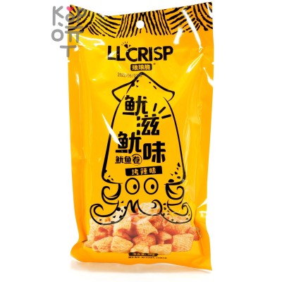 Чипсы Taste Division Squid Chips - Жареный хрустящий ролл со вкусом Кальмара, 32гр.