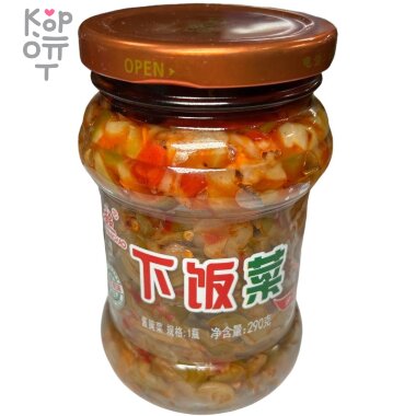 Закуска Hanchao Салат консервированный с маринованными овощами, 290гр. — Корейские товары для всей семьи(КорОпт)