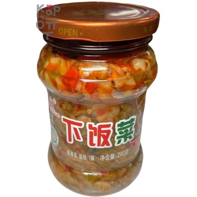 Закуска Hanchao Салат консервированный с маринованными овощами, 290гр.