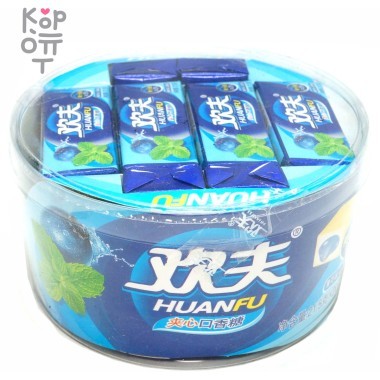 Жевательная резинка Huanfu Ban De Bao Черника — Корейские товары для всей семьи(КорОпт)