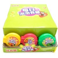 Жевательная резинка Daily Bubble Roll, Ассорти вкусов в форме ленты, 15гр.