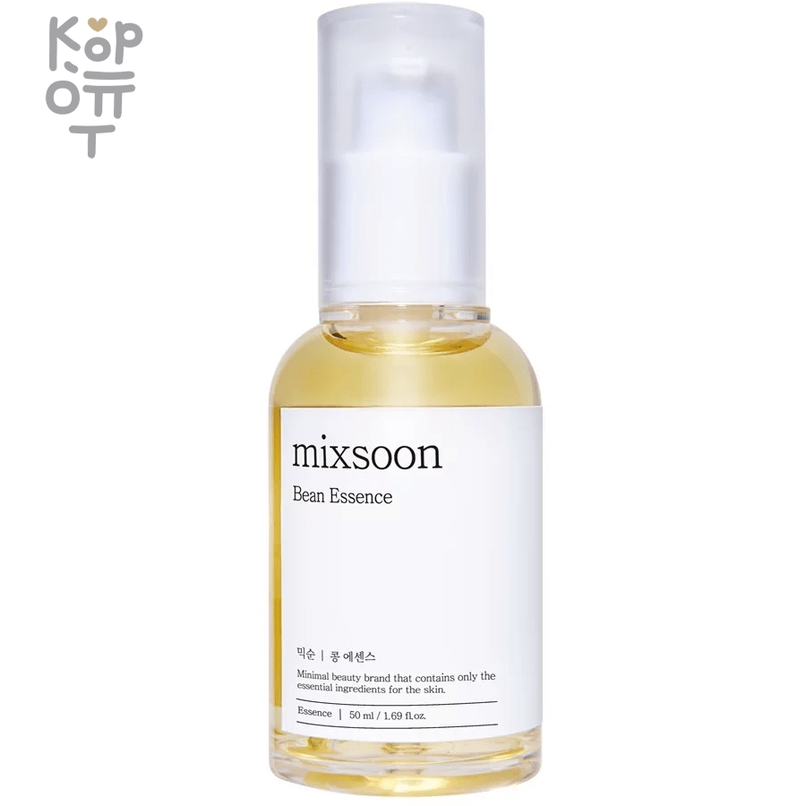 mixsoon Bean Seed Essence - Освежающая эссенция с ферментированным экстрактом Соевых Бобов 50мл. , купить с доставкой на дом фото 1 — Корейские товары для всей семьи(КорОпт)