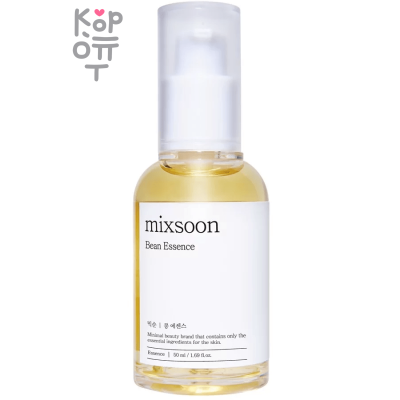mixsoon Bean Seed Essence - Освежающая эссенция с ферментированным экстрактом Соевых Бобов 50мл. 