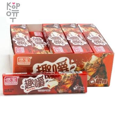 Жевательные конфеты Youbao Candy Сэндвич со вкусом Кока Колы — Корейские товары для всей семьи(КорОпт)