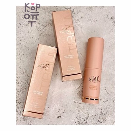 Eco Branch Anti-Wrinkle Multi Balm - Антивозрастной стик-бальзам для упругости и сияния кожи, 9 г