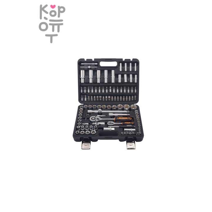 Набор инструментов, 1/2", 1/4", в кейсе 108 предм Вихрь