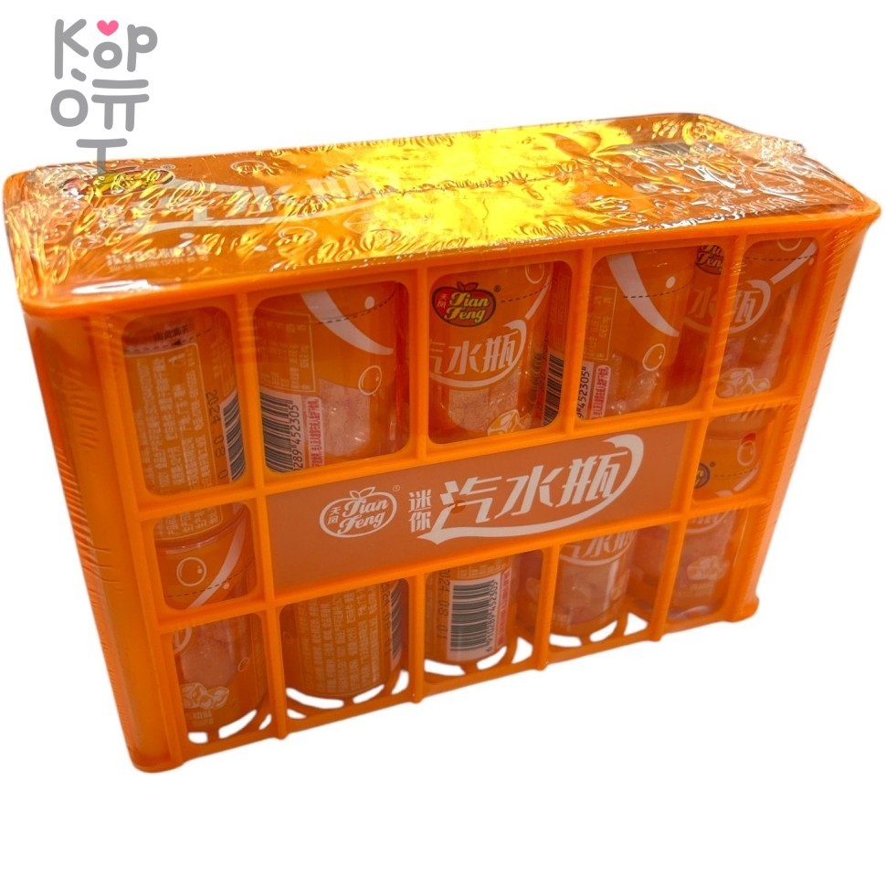 Конфеты Tian Feng Candy - со вкусом Фанты, купить с доставкой на дом фото 1 &mdash; Корейские товары для всей семьи(КорОпт)