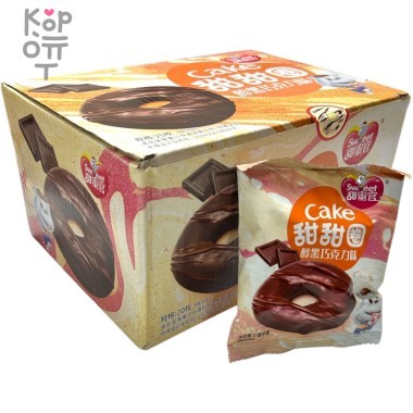 Пончики Sweet Crisp Donuts сладкий пончик со вкусом шоколада &mdash; Корейские товары для всей семьи(КорОпт)