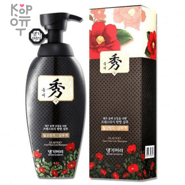 Daeng Gi Meo Ri Dlae Soo Hair Loss Care Shampoo - Шампунь против выпадения волос с маслом Камелии 400мл. — Корейские товары для всей семьи(КорОпт)