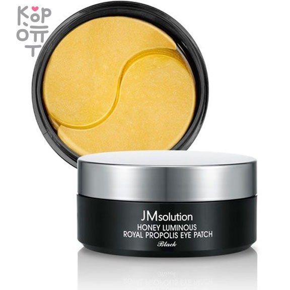 JMsolution Honey Luminous Royal Propolis Eye Patch - Гидрогелевые патчи с прополисом 60шт., купить с доставкой на дом Регенерирующие патчи с комплексом пептидов и прополисом прекрасно увлажняют, охлаждают, снимают отёки, хорошо питают, разглаживают мелкие морщинки и заломы. Патчи можно использовать не только под глазами, но и на других требующих увлажнения зон.
