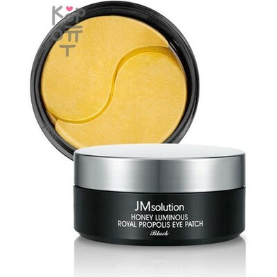 JMsolution Honey Luminous Royal Propolis Eye Patch - Гидрогелевые патчи с прополисом 60шт.