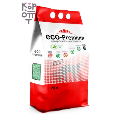ECO-Premium Алоэ комкующийся — растительный наполнитель для кошачьего туалета