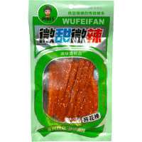 Снэк Wufeifan Foods - Слегка сладкий и слегка пряный снек, большие крылья, 72гр.