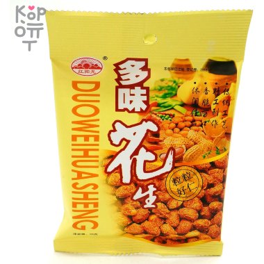 Арахис отборный в глазури Duoweihuasheng, обжаренный со специями, 26гр. &mdash; Корейские товары для всей семьи(КорОпт)