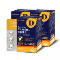 Nutri D-Day Premium Vitamin D 5000IU - Добавки витамин D, 300мг*30капс.