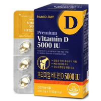 Nutri D-Day Premium Vitamin D 5000IU - Добавки витамин D, 300мг*30капс.