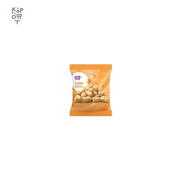 Baskin Robbins New York Cheese Cake Cube — кондитерское изделие со вкусом чизкейка, 52 г