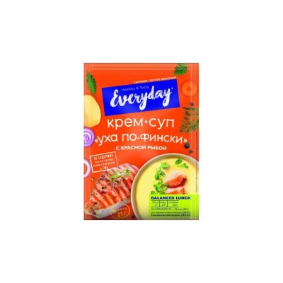 EVERYDAY — Крем-суп уха по-фински с красной рыбой п/п 21г*15