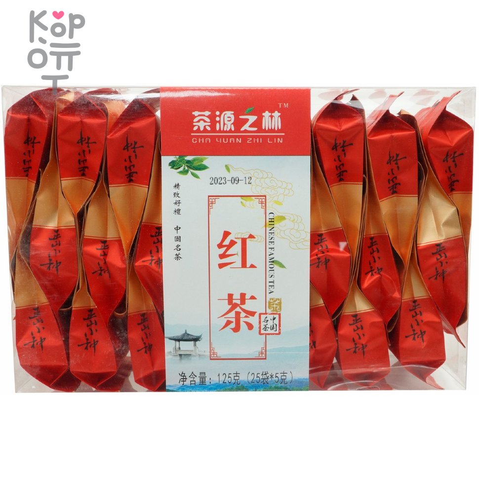 Чай Forest of Tea Zhi Lin Xiao Zhong Hong Cha - Черный чай, 125гр. (25п.*5гр.), купить с доставкой на дом фото 1 — Корейские товары для всей семьи(КорОпт)