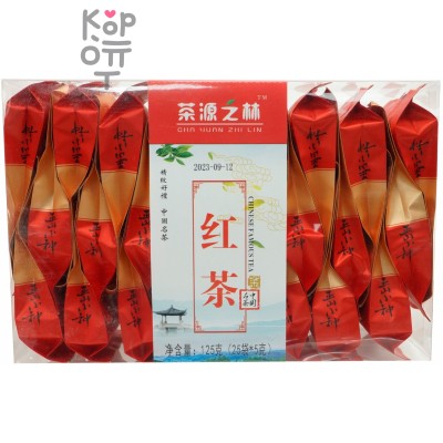 Чай Forest of Tea Zhi Lin Xiao Zhong Hong Cha - Черный чай, 125гр. (25п.*5гр.)