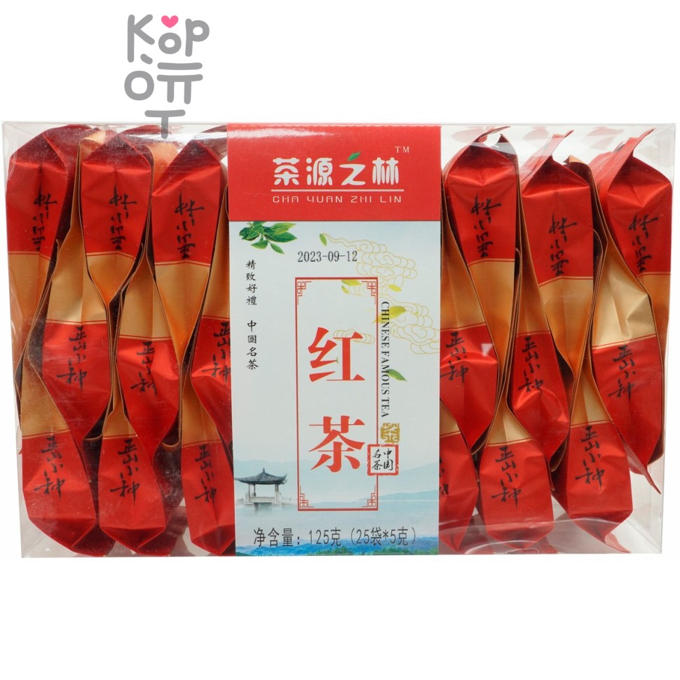 Чай Forest of Tea Zhi Lin Xiao Zhong Hong Cha - Черный чай, 125гр. (25п.*5гр.)