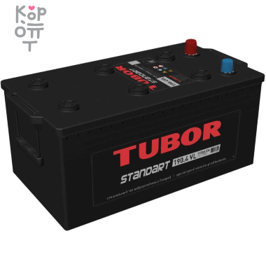 Аккумулятор TUBOR STANDART 6СТ-190.4 VL, 190A, B type ( R ) — Корейские товары для всей семьи(КорОпт)