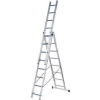 Алюминиевая трёхсекционная лестница Вихрь ЛА 3х14, купить с доставкой на дом фото 2 — Корейские товары для всей семьи(КорОпт)