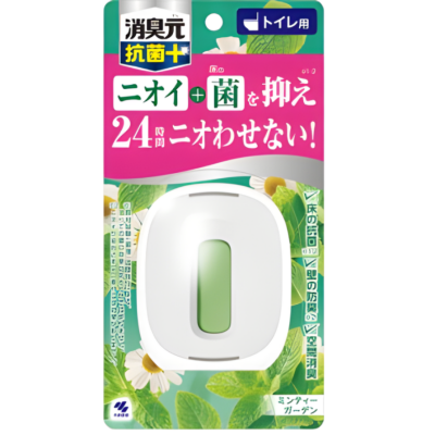 Kobayashi Жидкий дезодорант "Shoshugen for Toilet Antibacterial Plus" для туалета (с антибактериальным эффектом / аромат мятных трав) 5,8 мл