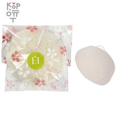 Yamamoto Farm - Спонж Конняку для умывания лица 1шт. — Корейские товары для всей семьи(КорОпт)