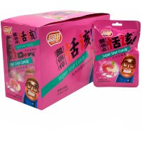 Кислая сэндвич карамель Food Sweet Super Sour Candy - Зубы свело со вкусом белого Персика