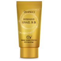 Deoproce Intensive Snail BB SPF50+/PA+++ - Омолаживающий ББ крем с экстрактом слизи улитки 50мл.