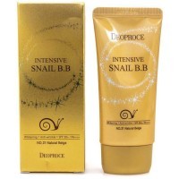 Deoproce Intensive Snail BB SPF50+/PA+++ - Омолаживающий ББ крем с экстрактом слизи улитки 50мл.