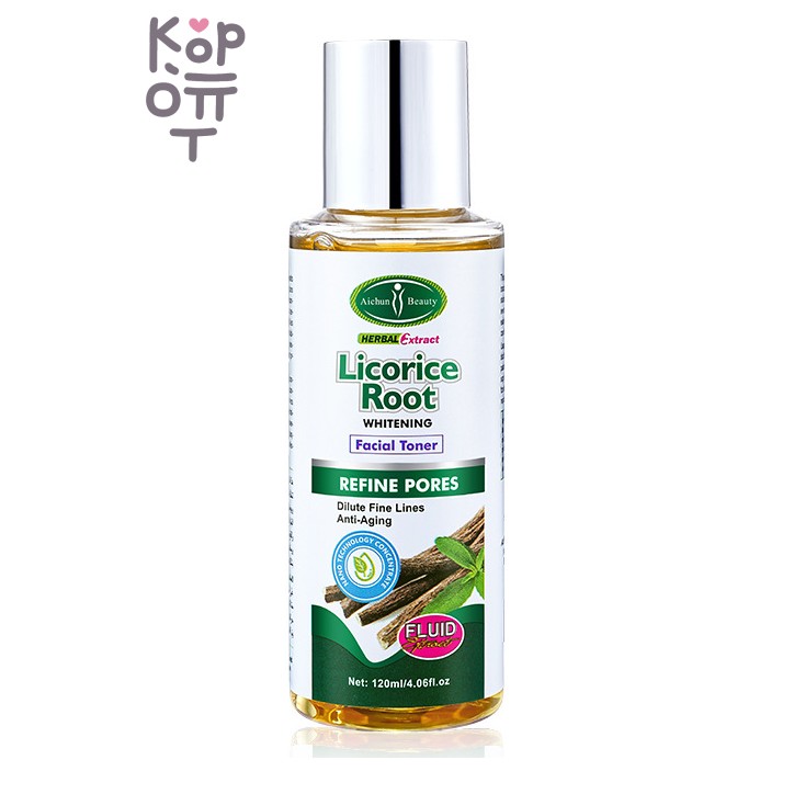 Aichun Beauty Противовоспалительный тонер для лица с экстрактом корня солодки Licorice Root Facial Toner, 120 мл