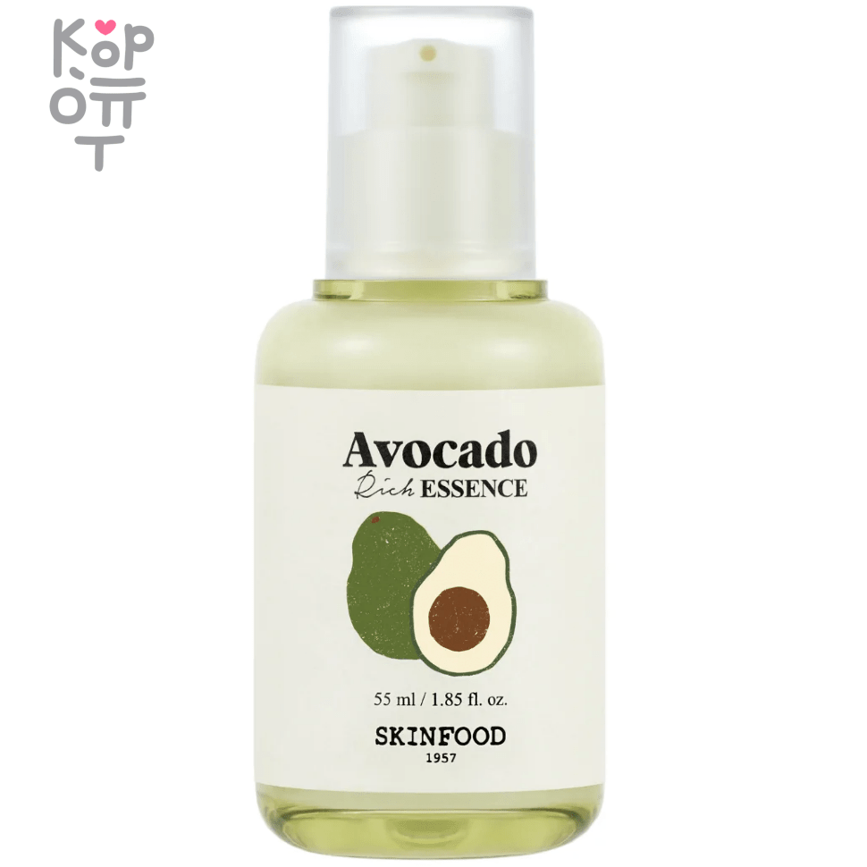 Skinfood Avocado Rich Essence - Питательная эссенция с маслом Авокадо 55мл. фото 1 &mdash; Корейские товары для всей семьи(КорОпт)