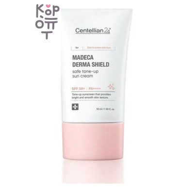 Centellian24 Madeca Derma Shield Safe Tone-Up Sun Cream SPF50+ PA++++ - Тонирующий солнцезащитный крем, 50 мл