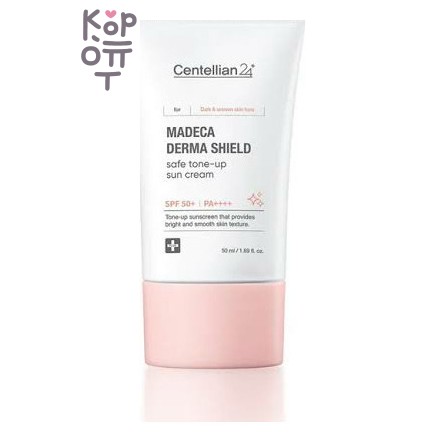 Centellian24 Madeca Derma Shield Safe Tone-Up Sun Cream SPF50+ PA++++ - Тонирующий солнцезащитный крем, 50 мл