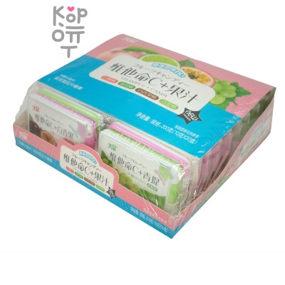 Драже с витамином C со вкусом киви и персика, WeiLi