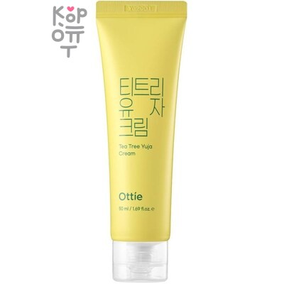 Ottie "Tea Tree Yuja" — Крем для лица с экстрактом чайного дерева 50 мл