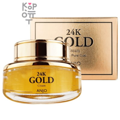 ANJO 24K Gold Face Cream - Антивозрастной крем для лица с Золотом 50мл.  