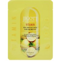 Jigott Real Ampoule Mask - Тканевая маска для лица 27мл.