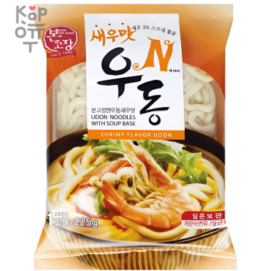 Удон Hanil Food N Shrimp Flavor Udon со вкусом креветки, 225гр. — Корейские товары для всей семьи(КорОпт)