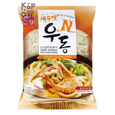 Удон Hanil Food N Shrimp Flavor Udon со вкусом креветки, 225 г