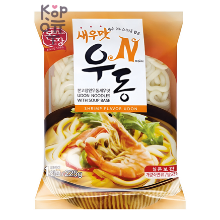 Удон Hanil Food N Shrimp Flavor Udon со вкусом креветки, 225 г