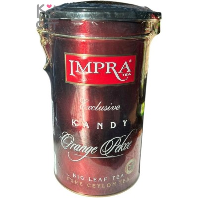 Impra - Чай черный крупнолистовый Канди Апельсиновый, 250гр.