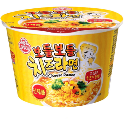 Ottogi Cheese Ramen in soup  - Лапша со вкусом сыра 90гр.