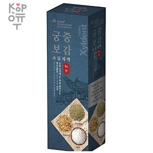 Mukunghwa Xyldent - Гелевая зубная паста с солью, витамином E и растительными экстрактами Травы 110гр. — Корейские товары для всей семьи(КорОпт)