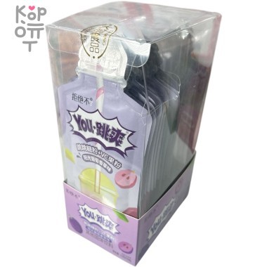 Растворимый напиток Я молод - Просто добавь воды и получи потрясающий напиток, со вкусом Винограда и Ванили — Корейские товары для всей семьи(КорОпт)