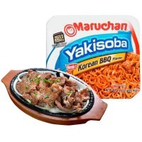 Maruchan Yakisoba Korean BBQ Flavor - Лапша быстрого приготовления со вкусом Корейского барбекю, 116гр.